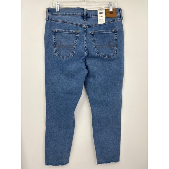 Levis Denizen Mom Jean Distressed Stretch Size 13/31 NEW - Picture 4 of 7